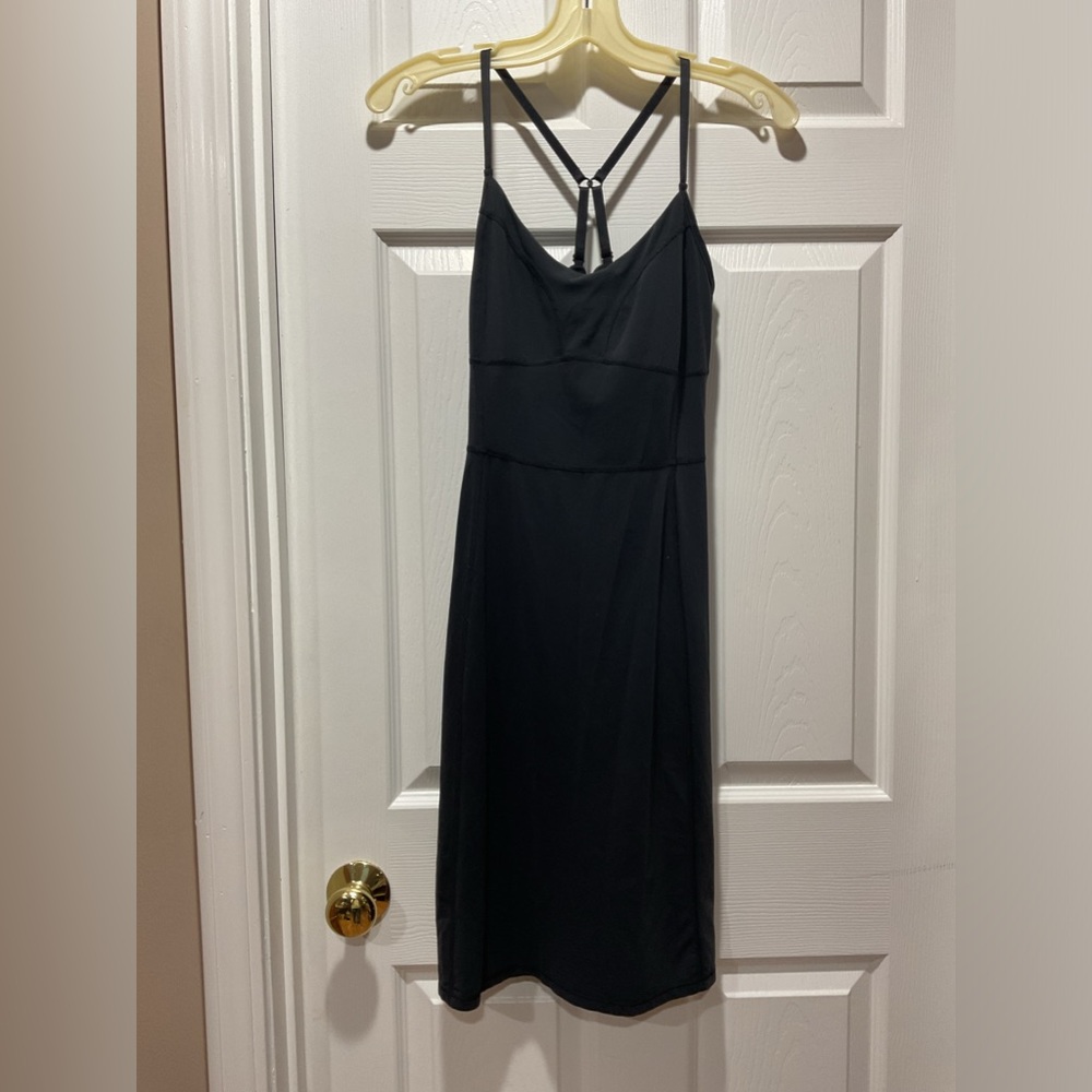 Lucy T back black sundress